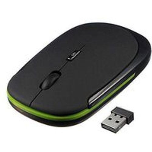 Generic Slim Mini 2.4G 2.4GHz Wireless Mouse Optical for PC MAC Laptop Desktop Orange | Ultra-Portable Wireless Mouse | Plug & Play USB Receiver | Energy Efficient | Universal Compatibility