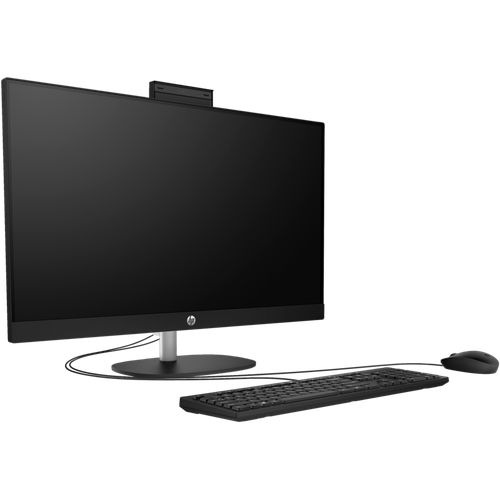 HP All-in-One 27-cr1004nh Bundle PC | Intel Core Ultra 7 155U | 16GB DDR5 | 512GB PCIe NVMe SSD | 27" FHD IPS Display | HP 125 Keyboard | FreeDOS