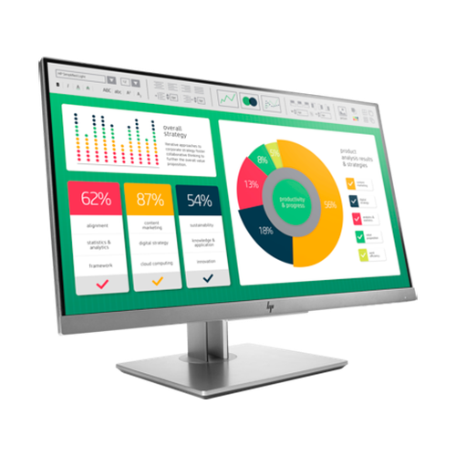 HP EliteDesk 800 G3 Desktop Mini Business PC with HP EliteDisplay E223 All-in-One | Intel Core i5-7500T | 8GB RAM | 500GB HDD | 21.5'' FHD Display | WiFi | Bluetooth | FreeDOS | Ex-UK