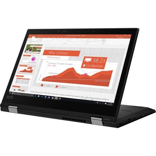 Lenovo ThinkPad L390 Yoga 13.3" Touch IPS | 8th Gen Intel Core i5-8265U | 8GB DDR4 | 256GB NVMe SSD | Convertible Business Laptop | Ex-UK
