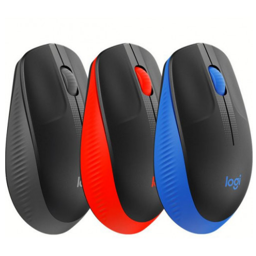 Logitech M190 Full Size Wireless Mouse | Reliable 2.4GHz Wireless Connectivity | Comfort Design | Long Battery Life | Plug & Play USB Receiver