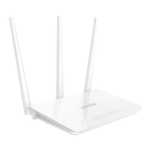 Tenda F6 Wireless N300 WiFi Router | 4x 5dBi Antennas | Easy Setup | Stable Home & Small Office WiFi Coverage