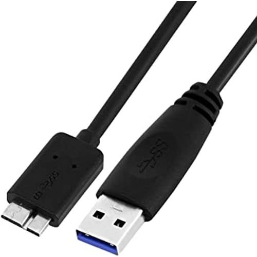 USB 3.0 to Micro B SuperSpeed Cable for External Hard Drives | High-Speed Data Transfer | Durable Shielding | UASP Support | 1M/2M/3M