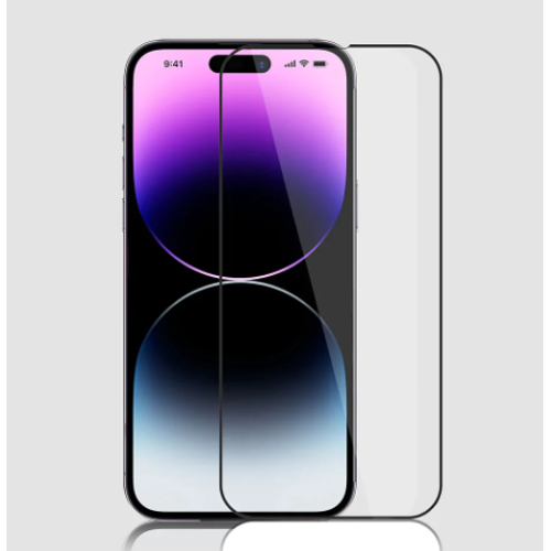 iPhone 14 Pro Max 3D Screen Protector | Ultra-Clear Tempered Glass | Full Edge Coverage | Anti-Scratch & Oleophobic Coating